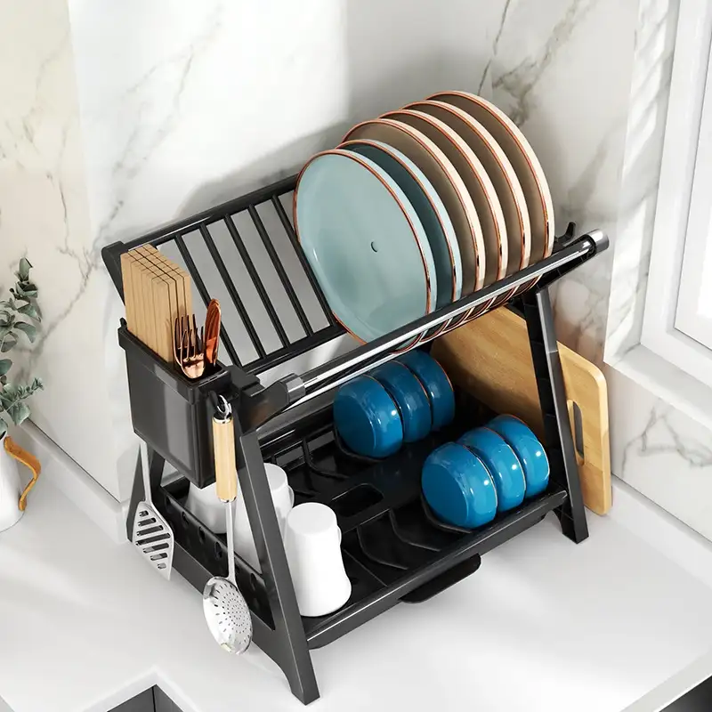 Dreneringsstativ for servise og spisepinner