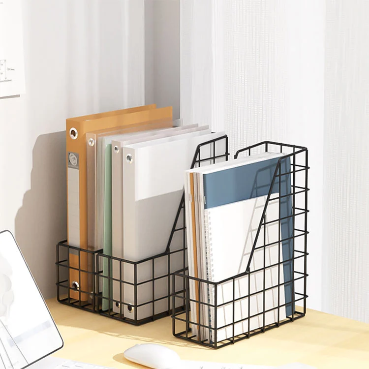 Office Desktop Metal Magazine Rack Office Desktop Metal Magazine Rack